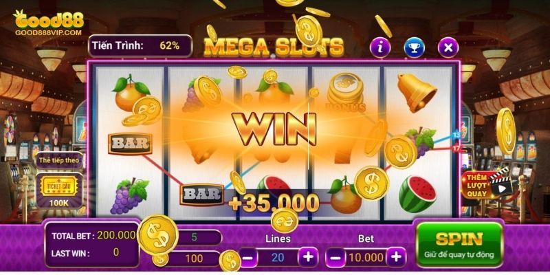 Những tính năng sử dụng trong game slots